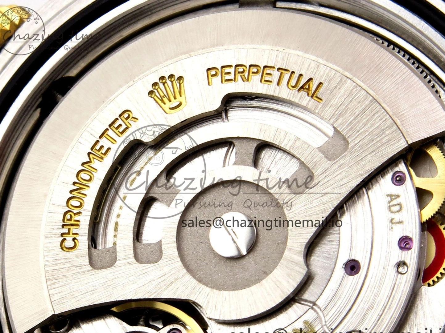 MiroTime 0514 DateJust 41 126333 EWEF Best Edition YG Diamonds Dial on SS YG Oyster Bracelet A Minimalist 973